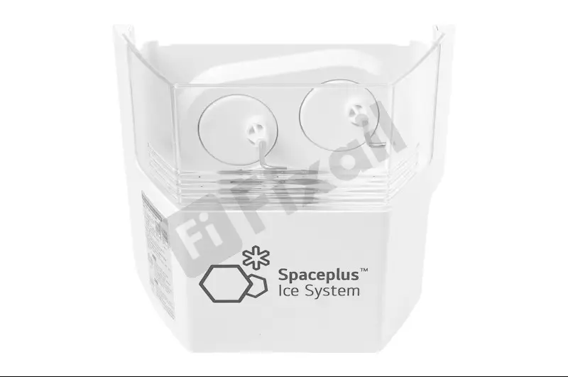 LG Refrigerator Spaceplus Ice System Storage Bucket & Dispenser Auger Assembly